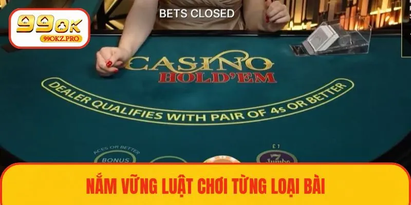 Tìm hiểu thật kỹ về luật chơi và  Mẹo đánh bài online tại 99OK