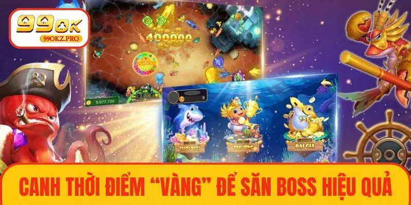 Chọn thời điểm thích hợp để săn được cá lớn